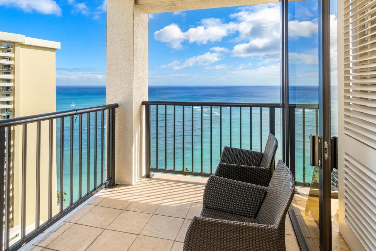 Oceanview Penthouse Suite Гонолулу Экстерьер фото