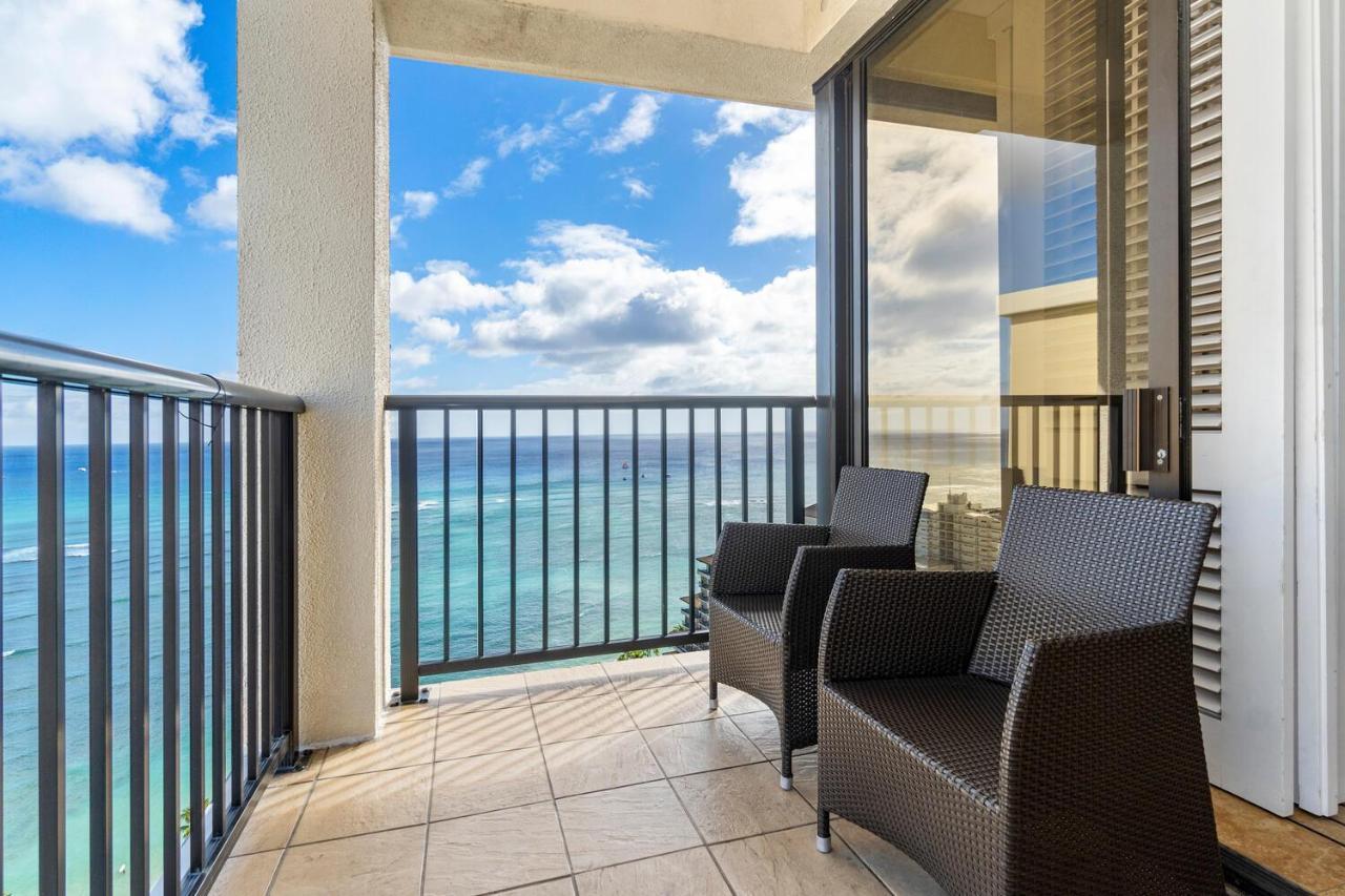 Oceanview Penthouse Suite Гонолулу Экстерьер фото