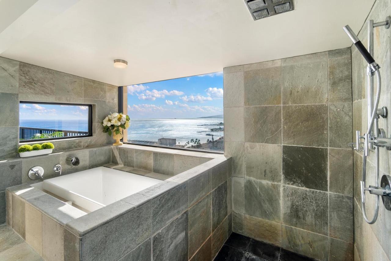 Oceanview Penthouse Suite Гонолулу Экстерьер фото